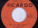 Sweet Soul 45 SI-BERIANS This Is The Ending Of Our Love RICARDO HEAR