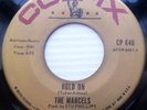 The MARCELS original vg+ COLPIX gold label doowop 45 Flowerpot / Hold Up FM433