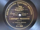 78rpm LANDON RONALD Piano -  FLUSH G&T LONDON 1901 - WORMSER L'Enfant