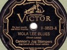 78rpm – Cannon's Jug Stompers – Viola Lee Blues – Victor 38523 – V+