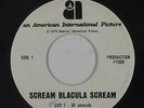 Radio Spot 45 - Scream Blacula Scream (1973) - AIP - VG+ mp3