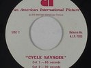 Radio Spot 45 - Cycle Savages (1969) - AIP - VG+ mp3