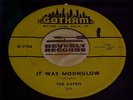 rare doo wop GOTHAM 45 THE CAPRIS 