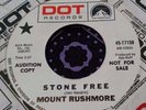 Crunching Psych Hard Rock Fuzz Burner 45 Mount Rushmore Stone Free EX HEAR