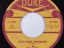 R&B Soul 45 MISS LaVELL Stop These Teardrops DUKE HEAR