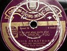 0280/ LOUIS ARMSTRONG-You rascal you-Odeon-Swing-Serie-Schellack-Schellackplatte