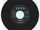 RARE DOO WOP 45 1ST PRESS THE EBONAIRES LOVE CALL ON LENA  VG ORIGINAL