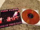 Pink Floyd ' One Of These Days'  Swingin Pig TSP-034 Brown Marble Vinyl