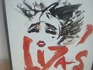 Limited Edition 70/200 D Gest Liza's Back Concert Poster Signed Liza Minnelli