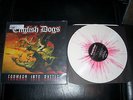 ENGLISH DOGS Forward Into Battle LP COLOR heavy metal thrash sacrilege amebix
