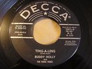 BUDDY HOLLY Ting-A-Ling / Girl On My Mind DECCA Orig. VG+ Rockabilly Rock 45