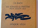 RARE FRENCH VALOIS STEREO 3LPS BOX SET ED1 SANDOR VEGH BACH VIOLIN SONATAS MINT