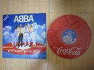 COCA COLA PICTURE VINYL PROMO ONLY / ABBA SLIPPING THROUGH MY FINGERS rare LP