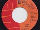 SEX PISTOLS * Anarchy In The UK * 1976 EMI Belgian 45 * PUNK KBD BELGIUM *
