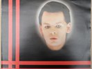 LP Gary Numan - Telekon - Holland - Rare Orange Vinyl + Lyric Inner  1980  VG