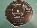GENE VINCENT LA-DEN-DA-DEN-DA-DA / THE BEGINNING OF THE END UK 7