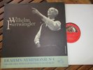 ED1 FURTWÄNGLER BRAHMS 4 VSM RED AND SILVER LABEL FALP 544 FRANCE