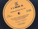 S.S. Kresge Background Music No. 275 L.P.  Library/Lounge/Exotica Mono Press