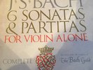 Szigeti BACH Six Sonatas & Partitas for Solo Violin VANGUARD HM BG 627/9