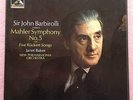 JOHN BARBIROLLI & BAKER Mahler No. 5 ORIG HMV ASD 2518/9 UK-1969 2-LPs NM-