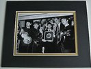 George Martin Signed Autograph 10x8 photo display Beatles Music Producer & COA
