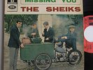 THE SHEIKS - TRES RARE FRENCH  EP MEO 123  DE 1966