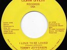 Tommy Jefferson 45RPM I Love To Be Loved Modern Soul on Computer Hear it MP3