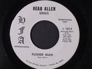 BEAU ALLEN: Pusher Man / Fallen Angel 45 (wol, great laidback funky Psych)
