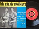 RARE FRENCH EP THE EVERLY BROTHERS THE GIRL SANG THE BLUES