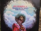 LP JIMI HENDRIX 4 / IN THE WEST + WAR HEROES / BARCLAY 80587/88 FRENCH PRESS