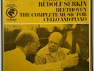 PABLO CASALS/RUDOLF SERKIN BEETHOVEN Complete Music for Cello & Piano 3LP Box