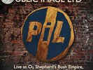 PUBLIC IMAGE LTD - LIVE AT O2 SHEPHERDS BUSH EMPIRE, RSD 2016 CLEAR vinyl 2LP