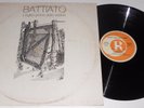 FRANCO BATTIATO L'EGITTO PRIMA DELLE SABBIE LP 1978