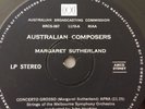 Australian Composers ABC In House LP M Sutherland, I Bonighton & H Gifford Mint