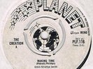 THE CREATION Making time / Try and stop me Planet PLF 116 Classic mod freakbeat