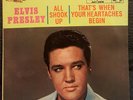 Elvis Presley 45 Pic sleeve, 1958, 447-0618, All Shook Up, That's When Your
