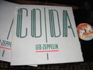 LED ZEPPELIN -       Coda,        ORIGINAL 1982 LP/ inner.......NICE COPY
