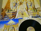 Iron Maiden  Powerslave GREEK 2nd Edition With Black Letters On Label + Poster