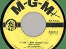 TWILIGHTERS Half Angel / Lovely Lady 45rpm MGM 1955 original stamped deadwax