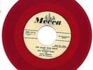 Don Sargent   His Name Was Dean  James Dean Tribute 45  Mecca Records Red Vinyl