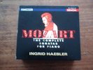 INGRID HAEBLER MOZART COMPLETE SONATAS FOR PIANO DENON  MADE IN JAPAN 1992 5CD's