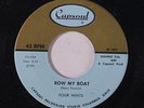 FOUR MINTS: Row My Boat / They Were Wrong 45 (blue & gold lbl) Soul