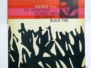ANDREW HILL-BLACK FIRE ON BLUE NOTE JAZZ LP-STRONG VG+, MONO, NY, 4151, PROMO, J