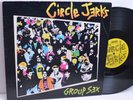 RARE PUNK LP - CIRCLE JERKS - GROUP SEX FLP 1002 Frontier 1980 Original No Bar