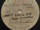 Cliff Richard UK EMI Acetate Deine Augen Traumen Mary Shadows Abbey Road Studios