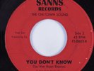 Funk/Sweet Soul 45 VON RYAN EXPRESS You Don't Know SANNS HEAR