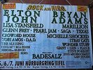 Bryan Adams - Rock Am Ring 5-7.06. 1992    - Tourposter - Konzertposter - Rare