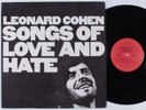 LEONARD COHEN Songs Of Love & Hate COLUMBIA LP VG+ w/mini booklet
