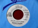MICHAEL JACKSON  DON'T STOP TIL YOU GET ENOUGH  RARE PROMO  VG++  EPIC   SOUL 45