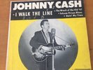 Vintage Sun Records Johnny Cash 45 record w- cardboard sleeve: I Walk the Line